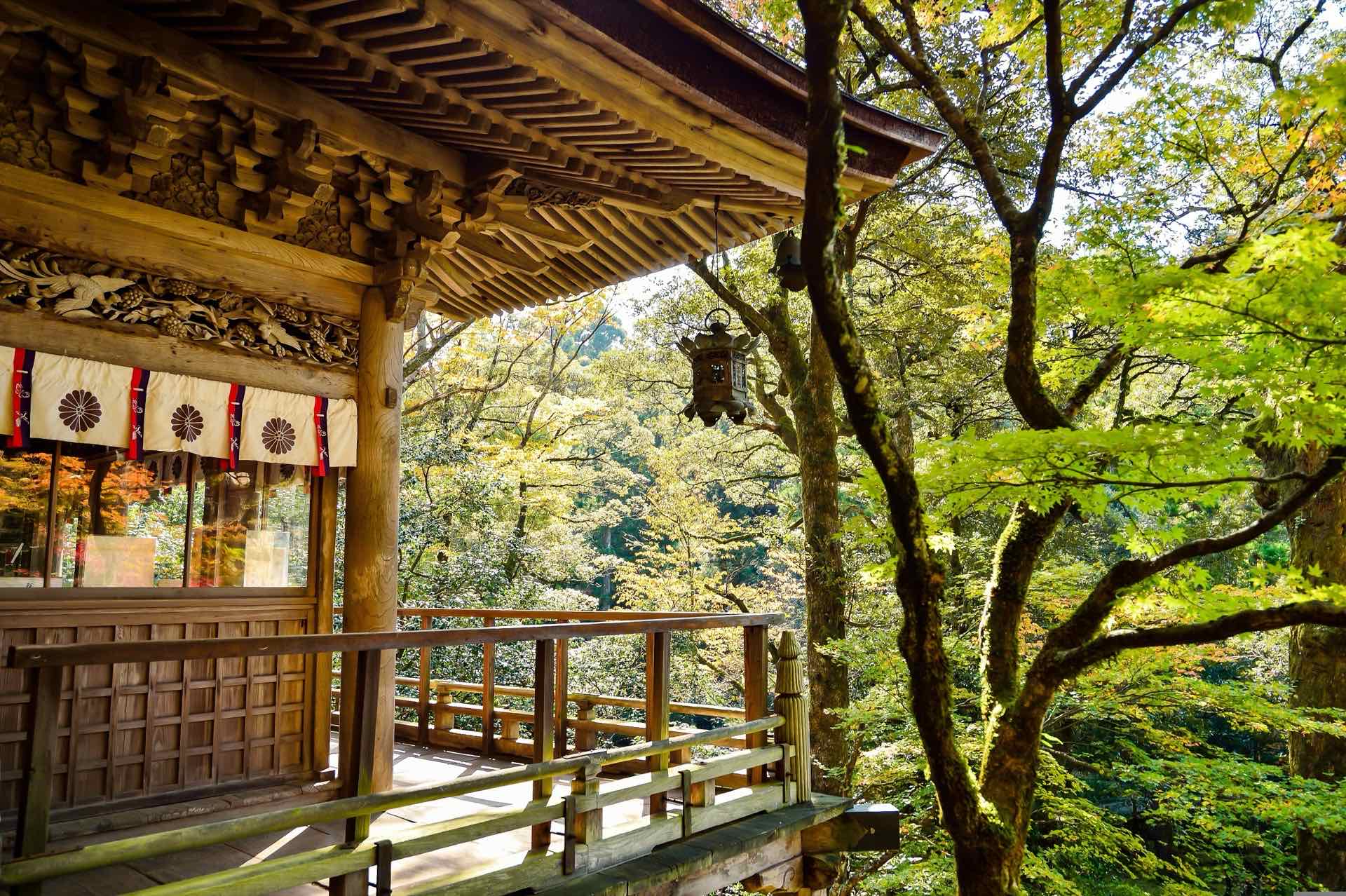 Paysage japonais typique évoquant la culture du Japon